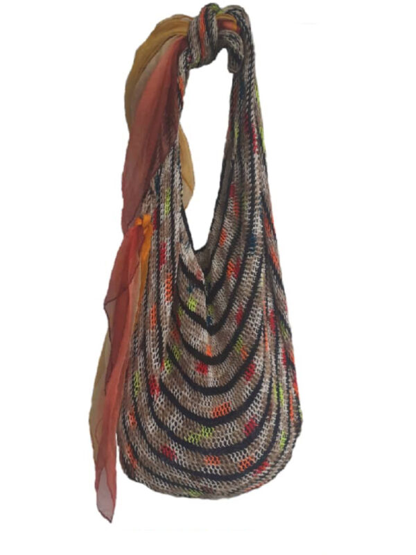 Sling wool bilum bag